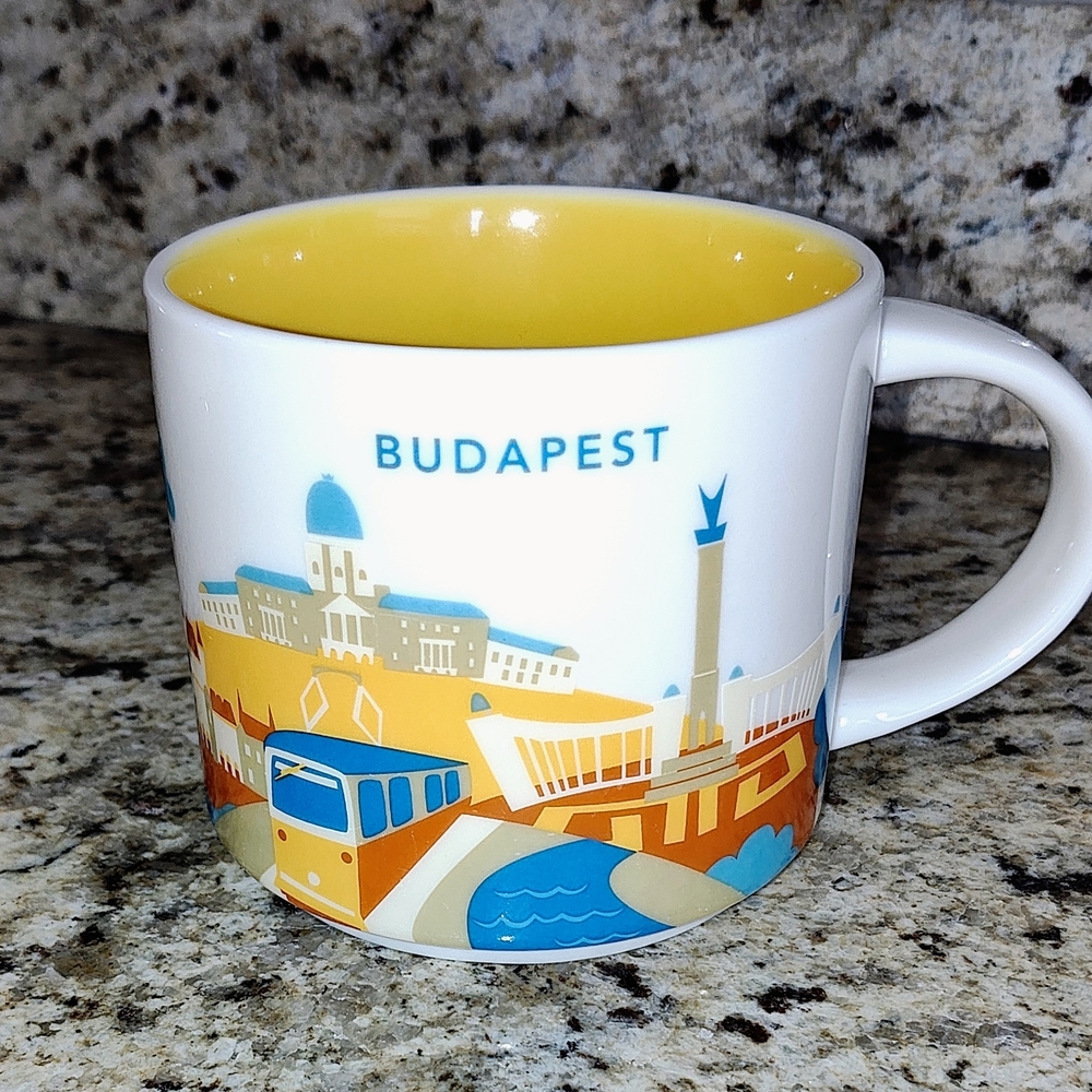 Starbucks Budapest You Are Here Series